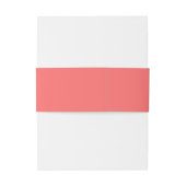 Bandeau De Faire-part Mariage Moderne Classique Couleur Modifiable (Dos Example)