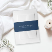 Bandeau De Faire-part Mariage Moderne Classique Couleur Modifiable