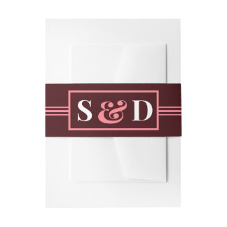 Bandeau De Faire-part Mariage Moderne Éditable Minimaliste