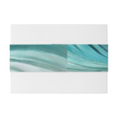 Bandeau De Faire-part Mariage-moderne Emerald Green- (Dos exemple)