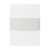 Bandeau De Faire-part Mariage moderne simple  personnalisé Modèle (Dos Example)