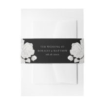 Mariage Moderne Tendance Rose Blanc & Noir