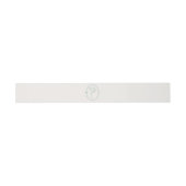 Bandeau De Faire-part Mariage Monogramme Elégant Emeraude Contourné (Plat)