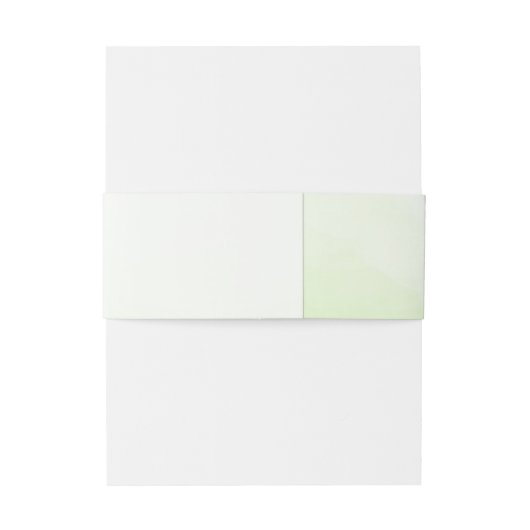 Bandeau De Faire-part Mariage Monogramme Orchidées Vertes (Dos Example)