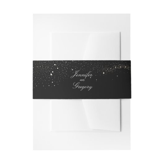 Bandeau De Faire-part Mariage Night Stars (Devant example)