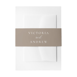 Bandeau De Faire-part Mariage officiel de type simple