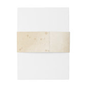 Bandeau De Faire-part mariage orangé orangé (Dos Example)