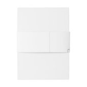 Bandeau De Faire-part Mariage Paris, France | Monogramme stylisé Skyline (Dos Example)