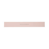 Bandeau De Faire-part Mariage Pearl Blush (Plat)