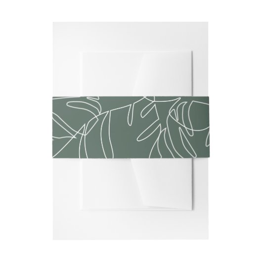 Bandeau De Faire-part Mariage Pensacola (Devant example)