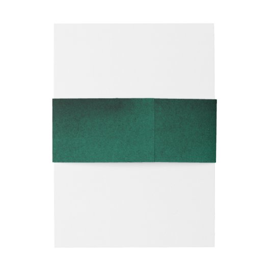Bandeau De Faire-part Mariage personnalisé Emerald Green (Dos Example)