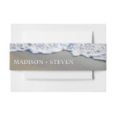 Bandeau De Faire-part Mariage plage simple et élégant (Devant Example)