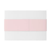 Bandeau De Faire-part Mariage rétro brillant rouge rose brillant (Dos exemple)