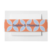 Bandeau De Faire-part Mariage rétro du milieu du siècle (Devant Example)