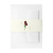 Bandeau De Faire-part Mariage Rose d'or ivoire (Devant example)