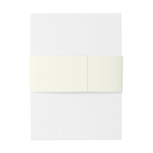 Bandeau De Faire-part Mariage Rose d'or ivoire (Dos Example)