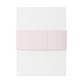 Bandeau De Faire-part Mariage rose élégant (Dos Example)