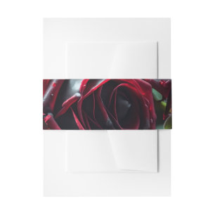 Bandeau De Faire-part Mariage Rose gothique
