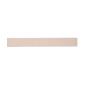 Bandeau De Faire-part Mariage Rose Lin solide (Plat)