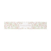 Bandeau De Faire-part Mariage Rose Pâle (Plat)
