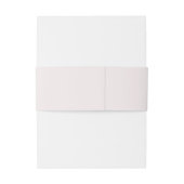 Bandeau De Faire-part mariage rose pâle (Dos Example)