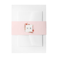 Mariage rose pavot de Mariage de monogramme