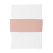 Bandeau De Faire-part Mariage Rose robuste (Dos Example)