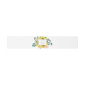 Bandeau De Faire-part Mariage rustique de tournesol Eucalyptus (Plat)