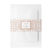 Bandeau De Faire-part Mariage rustique en terre cuite (Devant example)