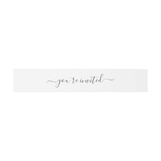 Bandeau De Faire-part Mariage simple (Plat)