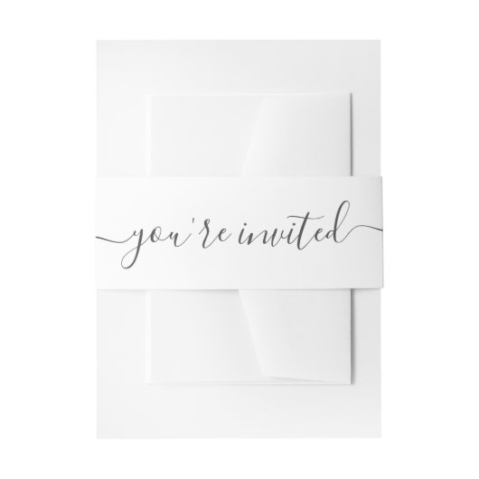 Bandeau De Faire-part Mariage simple (Devant example)