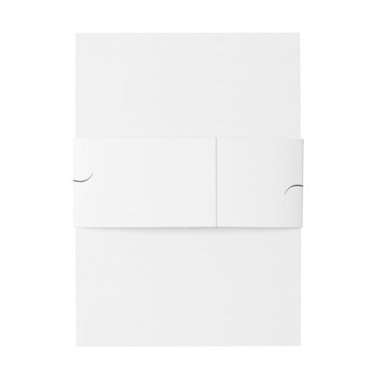 Bandeau De Faire-part Mariage simple (Dos Example)