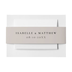 Bandeau De Faire-part Mariage souple