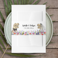 Mariage Thème Dinosaure Fleur Sauvage