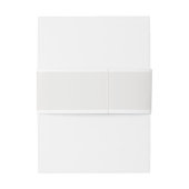 Bandeau De Faire-part Mariage Tropical Palm Tree (Dos Example)