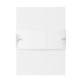 Bandeau De Faire-part Mariage verdoyant (Dos Example)