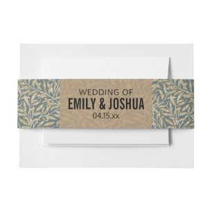 Bandeau De Faire-part Mariage victorien Mariage vintage 1844 Oeuvre arti