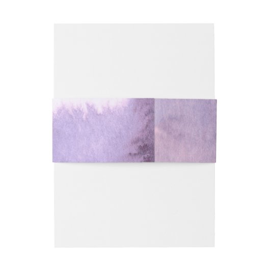 Bandeau De Faire-part Mariage violet violet (Dos Example)