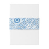 Bandeau De Faire-part Mediterranean tile pattern (Dos Example)