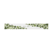 Bandeau De Faire-part Message texte minimal Nous faisons une bande ventr (Plat)
