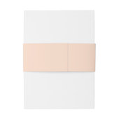 Bandeau De Faire-part Minimal, Monogramme, Police d'écriture manuscrite, (Dos Example)