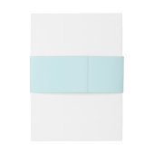 Bandeau De Faire-part Minimal, Monogramme, Police d'écriture manuscrite, (Dos Example)