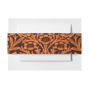 Bandeau De Faire-part Mirrors's Acorns et feuilles de chêne & motifs flo