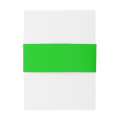 BANDEAU DE FAIRE-PART MODELE DE TEXTE D'IMAGE VERT CITRON ÉDITABLE MODER (Dos Example)