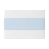 Bandeau De Faire-part Modern Minimal Minimalist Blue Red Wedding (Dos exemple)