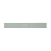 Bandeau De Faire-part Modern Sage Green Minimalist Wedding (Plat)