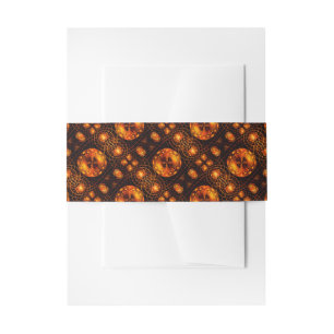 Bandeau De Faire-part Moderne Bohème Élégant Motif Artistique Abstrait O