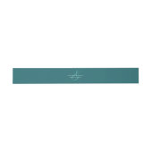 Bandeau De Faire-part Moderne Simple Emerald Vert Mariage (Plat)