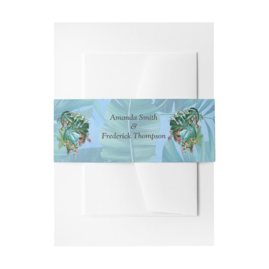 Bandeau De Faire-part Monde d'Imaginaires lunaires avec une saveur tropi (Devant example)