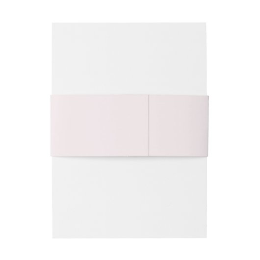 Bandeau De Faire-part Monogramme Arrière - plan simple pâle clair (Dos Example)